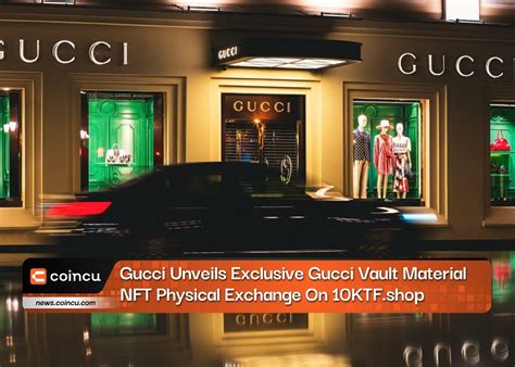 gucci plastic nft|gucci vault digital.